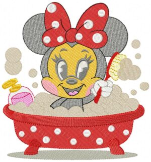 Collection Minnie Free Machine Embroidery Design