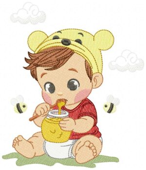Collection Teddy Bear Pooh Baby Free Machine Embroidery