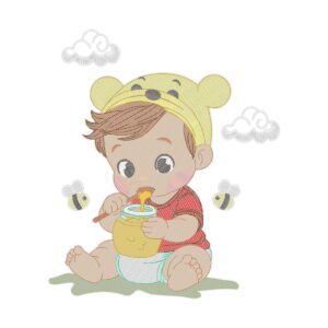 Collection Teddy Bear Pooh Baby Free Machine Embroidery