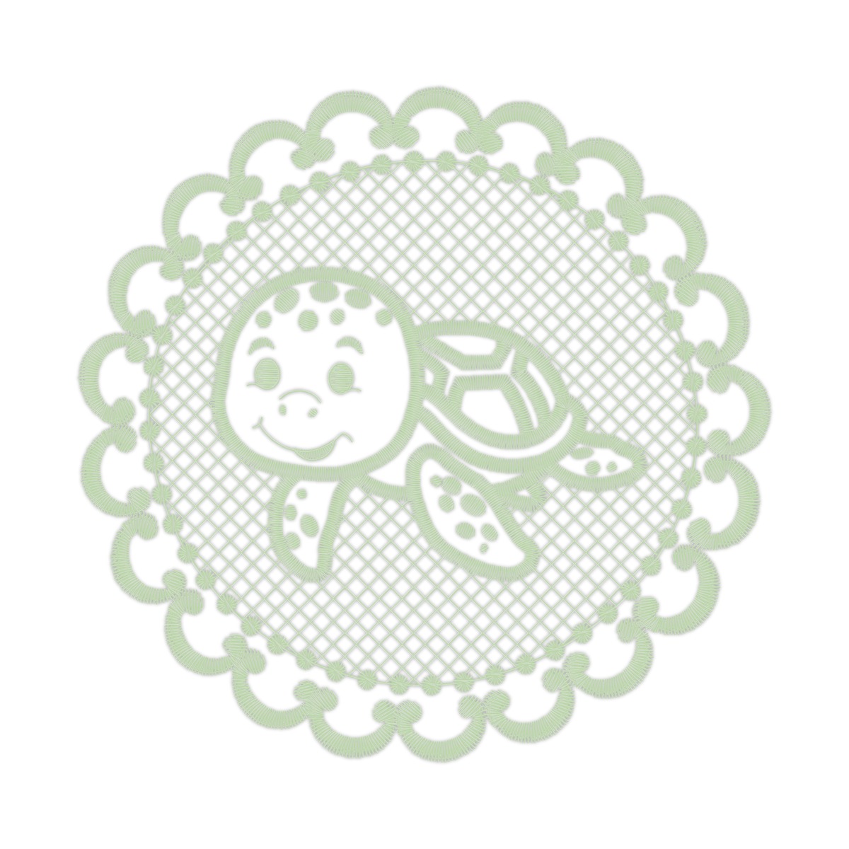 Collection Under Water Of Ocean Part 7 Multi-Size free machine embroidery design — 4.75×4.63 in — 18,821 stitches — 1 colors — DST, EXP, JEF, PES, XXX