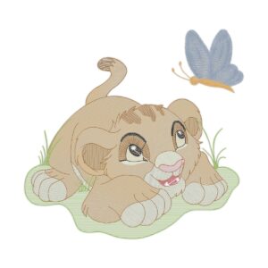 King Lion X Free Machine Embroidery Design