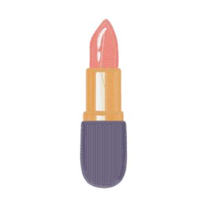 Lipstick 22 B Free Machine Embroidery Design