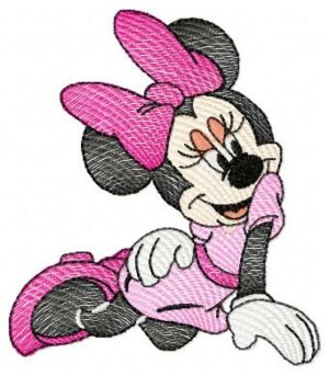 Minnie Charmosa Free Machine Embroidery Design