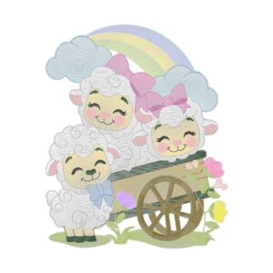 Mk X Free Machine Embroidery Design