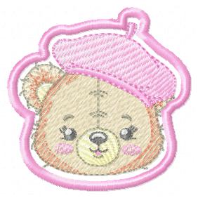 Prendedor Of Chupeta free machine embroidery design — 2.78×2.77 in — 6,026 stitches — 13 colors — DST, EXP, HUS, JEF, PES