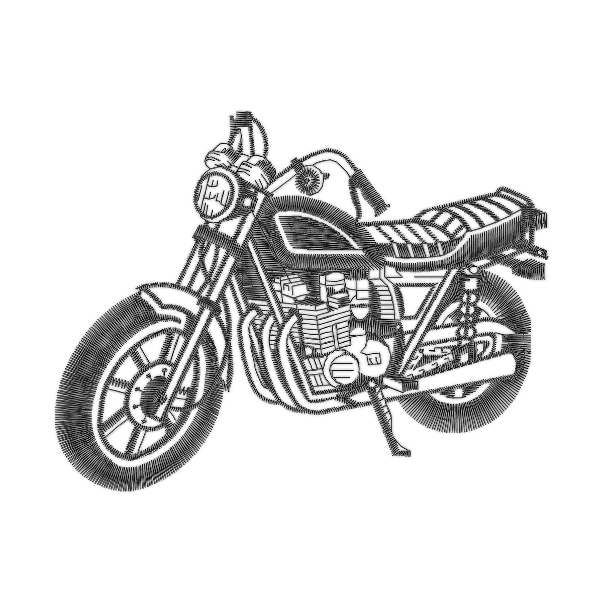 Temp 37 free machine embroidery design — 3.57×2.76 in — 10,791 stitches — 1 colors — PES