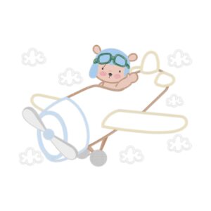 21 Bear Airplane 3 Applique 16 Free Embroidery
