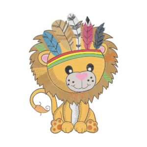 Cbf Lion 001 Free Machine Embroidery Design