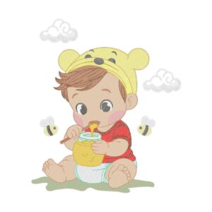 Collection Teddy Bear Pooh Baby Free Machine Embroidery