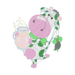 Farm Friends 001 Free Machine Embroidery Design