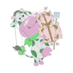 Farm Friends 004 Free Machine Embroidery Design