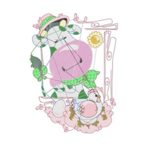 Farm Friends 006 Free Machine Embroidery Design